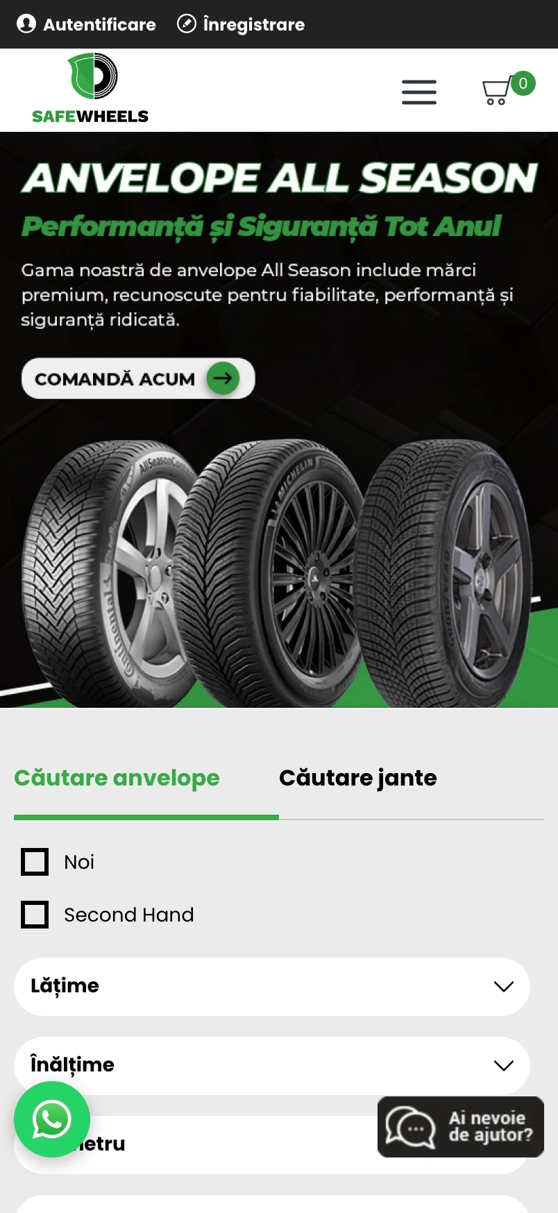 SafeWheels pe mobil