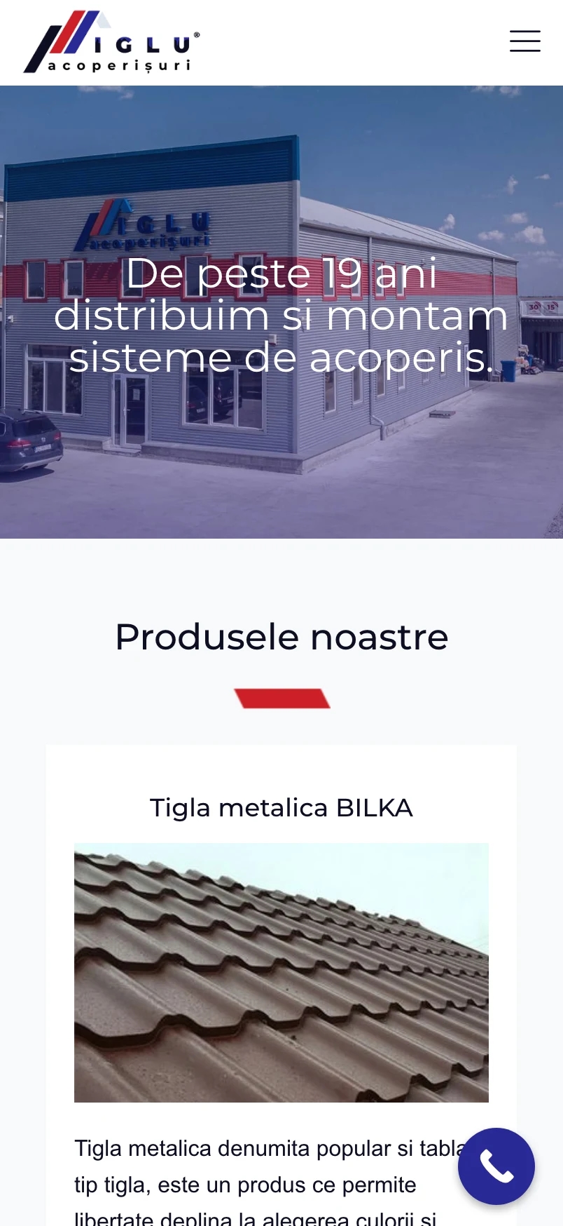 IGLU Buzău pe mobil