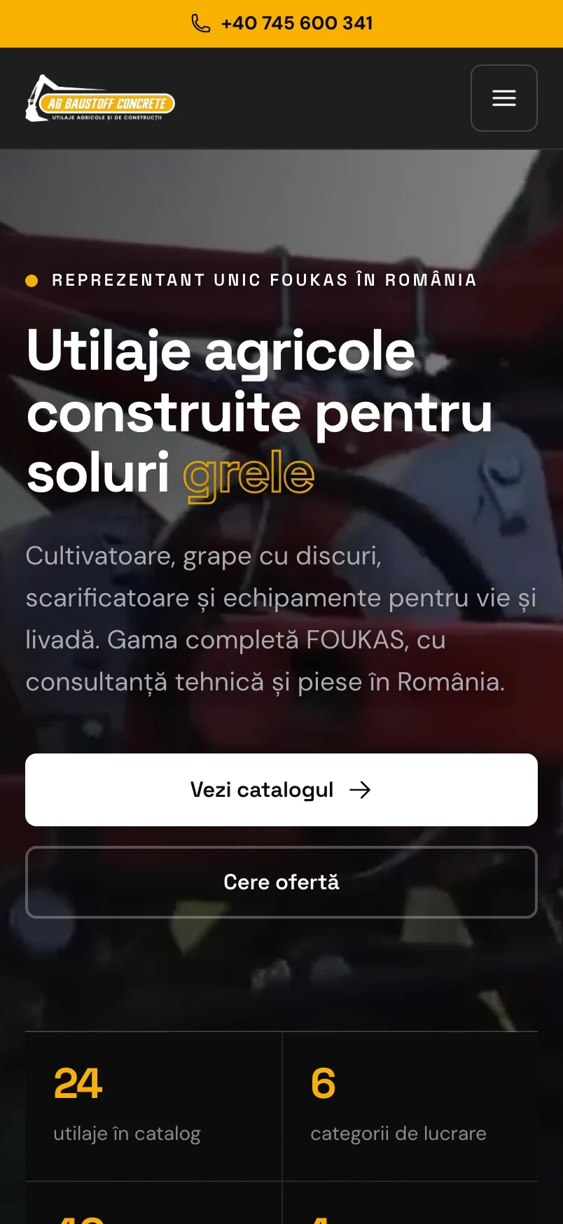 AG Baustoff pe mobil