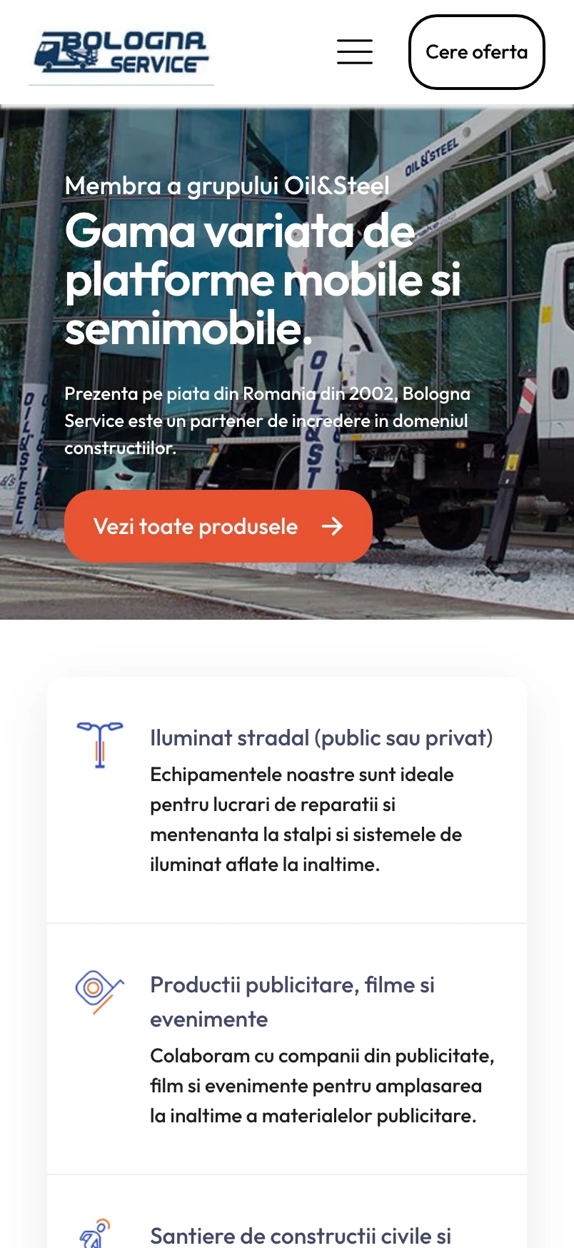 Bologna Service pe mobil