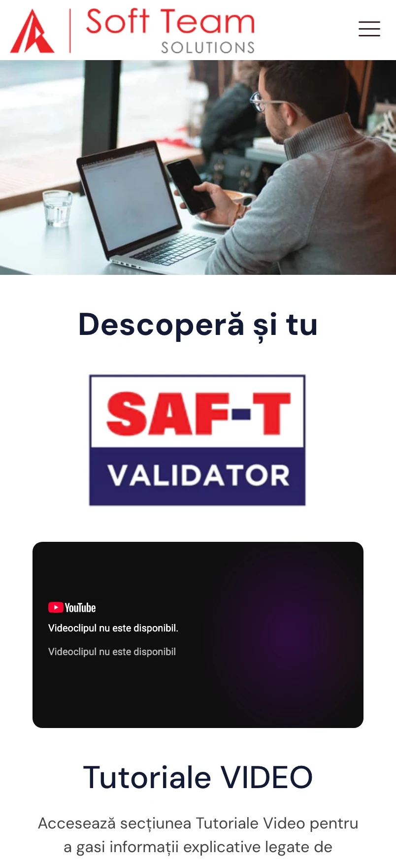 Soft Team Solutions pe mobil
