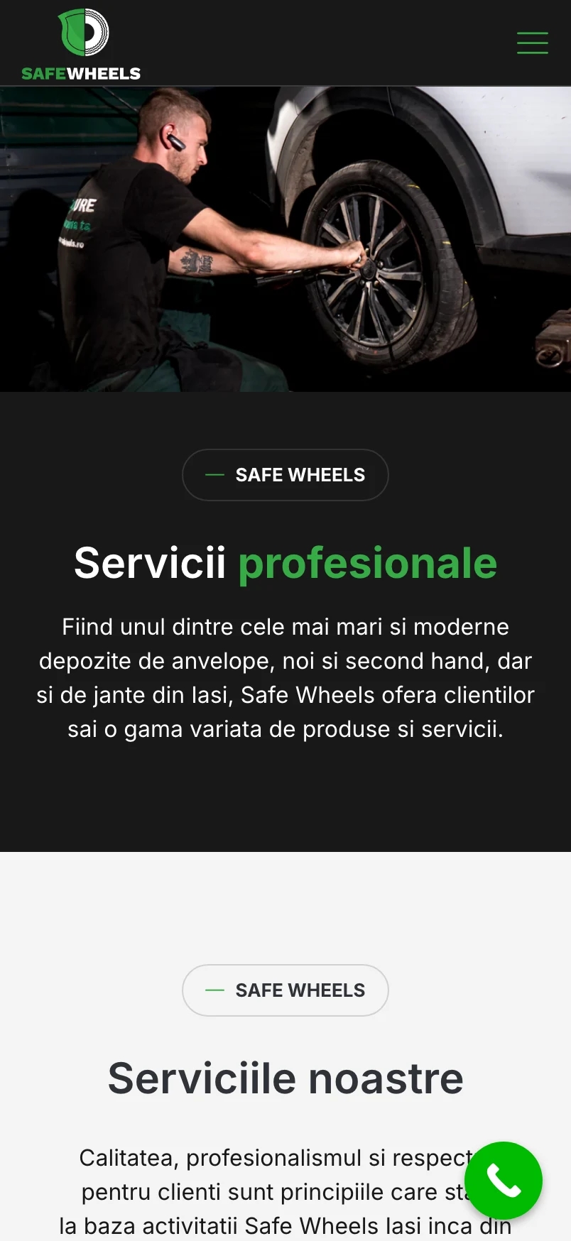 Vulcanizare Iași pe mobil